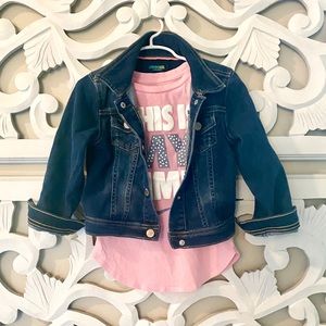 Toddler girls denim jacket